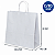 SACOLA PAPEL KRAFT BRANCA 30,5X11,5X38 COM 10 UNIDADES - Imagem 4