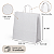 SACOLA PAPEL KRAFT BRANCA 39,5X13,5X38 COM 10 UNIDADES - Imagem 2