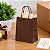 SACOLA PAPEL KRAFT MARROM 13,5X8X16CM C/10 UND - Imagem 3