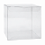 CAIXA CUBO DE ACETATO TRANSPARENTE 10X10X10 C/10 UND - Imagem 2