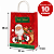 SACOLA DE PAPEL G NATALINA 32X25X13 COM 10 UNIDADE - Imagem 1