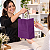 SACOLA PAPEL KRAFT ROXO 17,5X8,5X21,5CM C/10 UNIDADES - Imagem 3