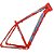 Quadro Bicicleta Bike Mtb Alfameq AFX 29x19 Vm/Az Brilho - Imagem 1