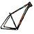 Quadro Bicicleta Bike Mtb Alfameq AFX 29x17 Pto/Lj/Vd Brilho - Imagem 1