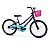 Bicicleta Ciclismo Bike Infantil Nathor Aro 20 Grace Pt/Rs/Vd - Imagem 1