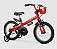 Bicicleta Ciclismo Bike Infantil Nathor Aro 16 Lady Vm/Pt - Imagem 1