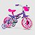 Bicicleta Ciclismo Infantil Criança Nathor Aro 12 Violet 3 - Imagem 1