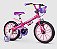 Bicicleta Ciclismo Infantil Nathor Aro 16 Top Girls Pk/Rs - Imagem 1
