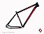 Quadro Bicicleta Bike Mtb Aluminio First Smitt Pt/Vm T19 - Imagem 1