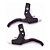Manete Maçaneta de Freio Bicicleta V-Brake TYT Nylon Preto - Imagem 1