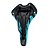Selim Banco Mtb Bicicleta Bike Gts Tec  Tiger Preto/Azul - Imagem 3