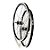 Roda Bicicleta Bike Ciclismo Mtb Aro 26X1.1/2Aero Par C/ Cubo Rol V-Brake PRETO - Imagem 2