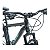 Bicicleta Ciclismo Bike Mtb Tsw Ride 26x17 21v Vbrake Pt/Az - Imagem 3