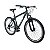 Bicicleta Ciclismo Bike Mtb Tsw Ride 26x17 21v Vbrake Pt/Az - Imagem 2