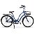 Bicicleta Ciclismo Nathor Anthonela Aro 26 3V Nexus Azul - Imagem 1