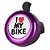 Buzina Trim Bicicleta Campainha Sino Infantil Love My Bike - Imagem 3
