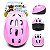 Capacete Ciclismo Infantil Corsa Kids C/ Regulagem Rosa M - Imagem 1