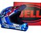 Capacete DownHill Freeride Bell Sanction Nitro M 55-57 Az/Vm - Imagem 5
