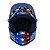 Capacete DownHill Freeride Bell Sanction Nitro M 55-57 Az/Vm - Imagem 3