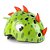 Capacete Proteção Infantil Ciclismo Bike Kidzamo Dinossauro - Imagem 1