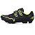 Sapatilha Calçado Bicicleta Bike Mtb Rayve Cross Pt/Vd - Imagem 3