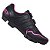 Sapatilha Calçado Bicicleta Bike Mtb Rayve Cross Pt/Pk - Imagem 2