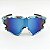 Óculos Ciclismo Esporte Action Mask Ride Lente Azul - Imagem 2