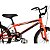 Bicicleta Infantil Aro 20 Monaco Ride Bmx Alum Laranja Neon - Imagem 2