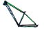 Quadro Bicicleta Bike MTB South Super Speed 29ER 29x19 Pt/Vd - Imagem 1