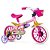 Bicicleta Bike Infantil Criança Nathor Aro 12 Princesas - Imagem 1