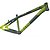 Quadro Bicicleta Bike Bmx Wheeling Vikingx Tuff X35 Cinza - Imagem 1