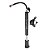 Bomba De Ar Bicicleta Bike Alum. M-Ware C/ Mangueira Flexi - Imagem 2