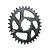 Coroa Engrenagem Bicicleta Bike Racework GXP 32T Offset 6º - Imagem 2