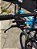 Bicicleta Mtb Trinx M100 Max Aro 29 21v Shimano Freio Mec. Az/Bc - Imagem 2