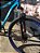 Bicicleta Mtb Trinx M100 Max Aro 29 21v Shimano Freio Mec. Az/Bc - Imagem 4
