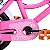 Bicicleta Bike Infantil Kids Tsw Retrô Aro 16 Rosa - Imagem 9
