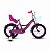 Bicicleta Bike Infantil Kids Tsw Posh Aro 16 Violeta - Imagem 1