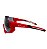 Óculos Esportivo P/ Ciclismo Bike Elleven AIR II Vermelho - Imagem 2