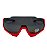 Óculos Esportivo P/ Ciclismo Bike Elleven AIR II Vermelho - Imagem 3