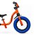 Bicicleta Equilíbrio Balance Bike Infantil Raiada Nathor Laranja - Imagem 2