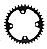 Coroa Engrenagem Aço Narrow Wide Bicicleta Bike BCD 104 38D - Imagem 1