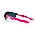 Óculos Esportivo P/ Ciclismo Bike Vixxen SOUND Bluetooth - Haste Pink / Lente Branco Prateado - Imagem 1