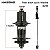 Cubo Traseiro Bicicleta Bike Hassns Pro 7 36F Eixo 135x10mm - Imagem 3
