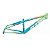 Quadro Bicicleta Bike Freeride GTS Predador Aro 26 Az/Vd - Imagem 1