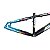 Quadro Bicicleta Bike Freeride GTS Predador Aro 26 Pt/Az - Imagem 3