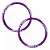 PAR Aro Roda Bicicleta Bike Vzan Vmaxx 26x36F P69 Disc Violeta - Imagem 1