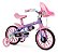 Bicicleta Bike Infantil Criança Kids Aro 12 Nathor Minnie - Imagem 1