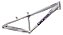 Quadro Bike Bicicleta BMX Wheeling Grau GIOS FRX 26X13,5 Cor: Branco / Roxo / Cinza - Imagem 1