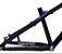 Quadro Bike Bicicleta BMX Wheeling Grau GIOS DJ Wheeling 26X13.5" Azul Marinho / Adesivo Prata / Azul Claro - Imagem 2