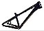 Quadro Bike Bicicleta BMX Wheeling Grau GIOS DJ Wheeling 26X13.5" Azul Marinho / Adesivo Prata / Azul Claro - Imagem 3